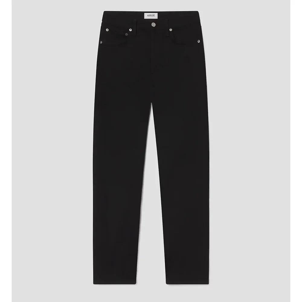 AGOLDE 90's Pinch Waist Straight Long Jeans in 